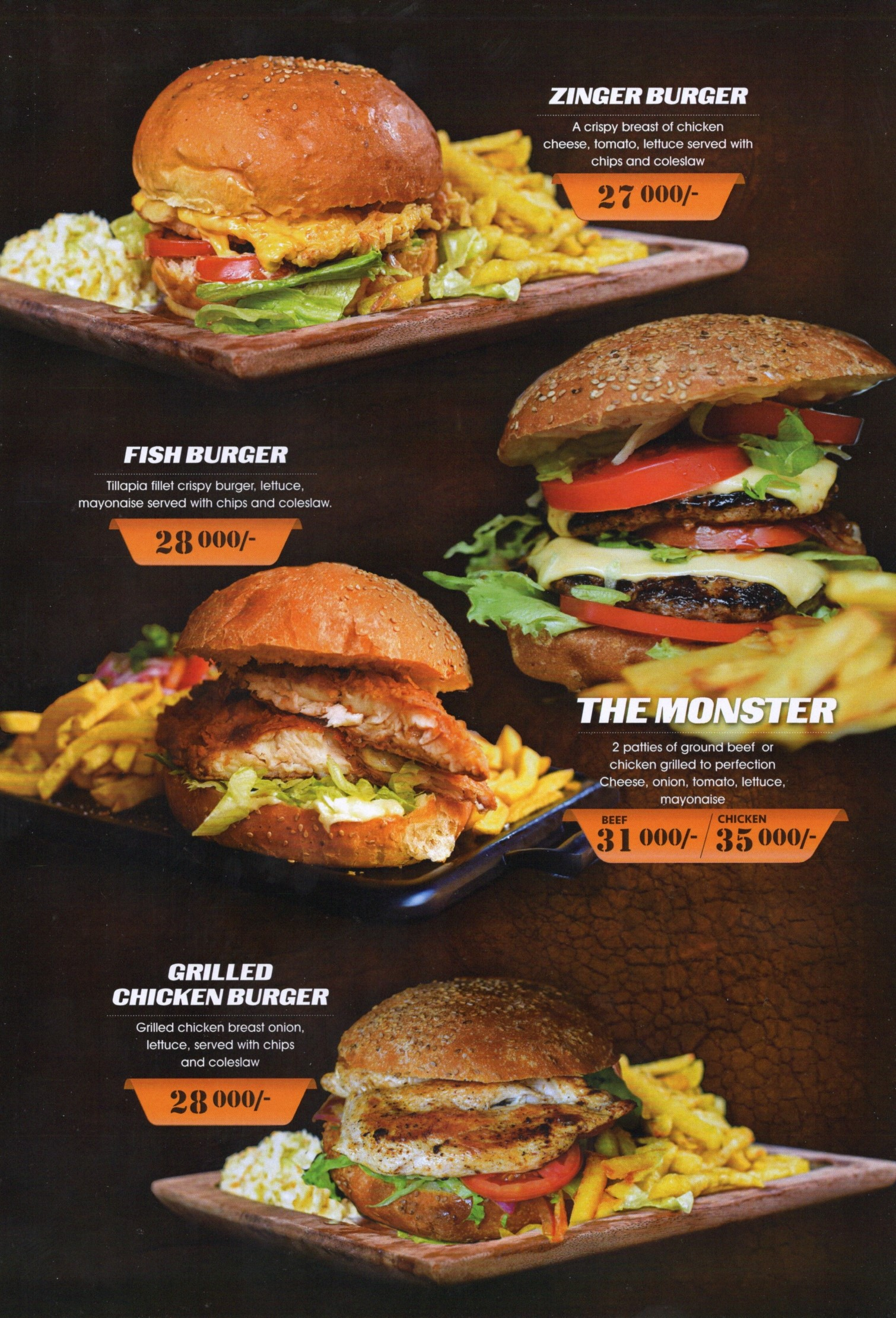 Meza and Salt Restaurant Menu Page 11